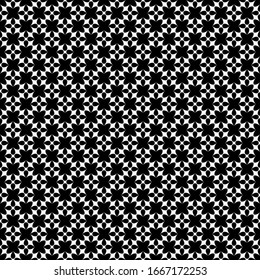patrón geométrico en blanco y negro sin fisuras en un fondo transparente