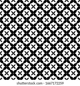 vector seamless black and white geometric pattern on a transparent background - Powered by Shutterstock - Get 15% off with code: PIKWIZARD15