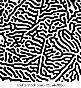 Un vector de patrones de laberinto blanco y negro sin fisuras