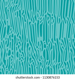 Vector Seamless Black and White Organic Corral Texture Pattern