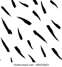 Vector seamless black and white pattern hand drawn ink for wallpaper, fabric, textile and others