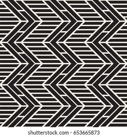 Vector seamless black and white trendy pattern. Modern stylish repeating texture. Repeating geometric lattice