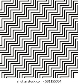 Vector Seamless Black And White  ZigZag Lines Pattern. Background Design-01.jpg