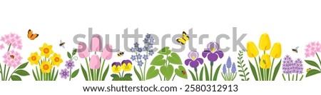 Similar – Image, Stock Photo Ladybug on a hyacinth in green nature