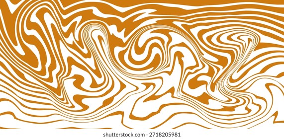 Vector borde sin fisuras con caramelo salado que fluye. Textura dulce Abstractas. Fondo creativo de alimentos para el diseño y la publicidad de envases
