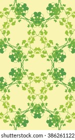 vector seamless branch ivy 