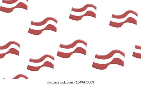 vector seamless breakfast pattern with bacon slices.