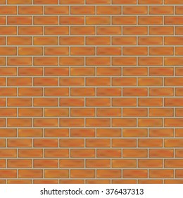 Vector seamless brick texture