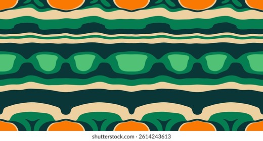 Vector seamless bright abstract pattern. Malachite texture.