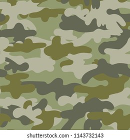 Vector Seamless Camoflauge Pattern