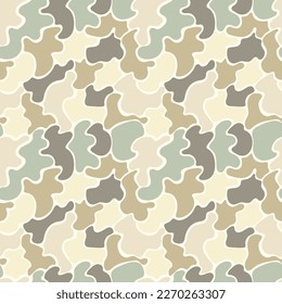 vector seamless camouflage army print design