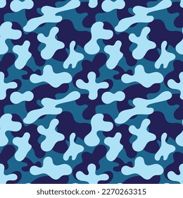 diseño de impresión del ejército de camuflaje sin fisuras vectoriales