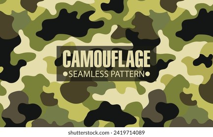 vector seamless camouflage military pattern background design for military uniform , wallpaper , textile , army fashion clothes