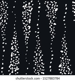 Vector seamless check pattern. Allover pattern. Ink grunge grid. Hand drawn seamless check pattern. Graphic background with ethnic tartan. Seamless check pattern background. Grayscale