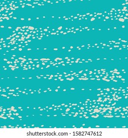 Vector seamless check pattern. Allover pattern. Ink grunge grid. Hand drawn seamless check pattern. Graphic background with ethnic tartan. Seamless check pattern background. Teal and White