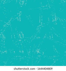 Vector seamless check pattern. Allover pattern. Ink grunge grid. Hand drawn seamless check pattern. Graphic background with ethnic tartan. Seamless check pattern background. Teal and White