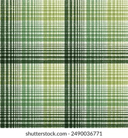 Vector seamless check texture. Modern geometric winter green theme colored background.Gradient effect texture background patterns