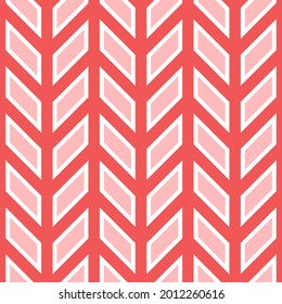 Vector seamless chevron pattern. Cute Christmas design for wallpaper, fabric, textile, wrapping.