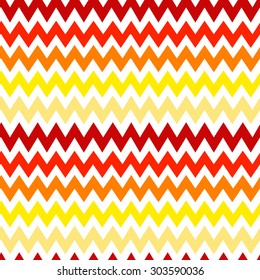 Vector seamless Chevron Pattern. Fashion zigzag in retro colors, vector background. EPS