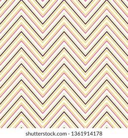 Vector seamless chevron pattern. Modern stylish texture. Repeating geometric background