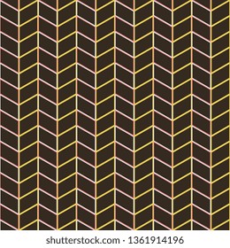 Vector seamless chevron pattern. Modern stylish texture. Repeating geometric background