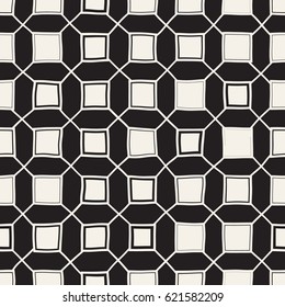 Vector Seamless Childlike Pattern. Monochrome Hand Drawn Geometric Shapes Texture Vector Seamless Childlike Pattern. Monochrome Hand Drawn Geometric Shapes Texture