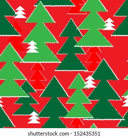 Vector seamless Christmas  Background 