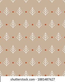Vector Seamless Christmas y el patrón de Año Nuevo. Elementos de invierno y Navidad. Encajar para regalos. Ilustración vectorial. Estilo Doodle.