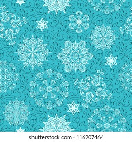 vector seamless christmas  retro  winter pattern, clipping mask, elements can be used separately, seamless patterns in swatch menu