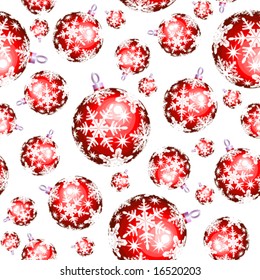 Vector seamless Christmas texture