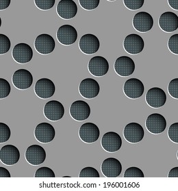 Vector Seamless Circle Background