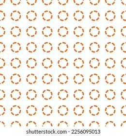 Vector seamless with circle pattern