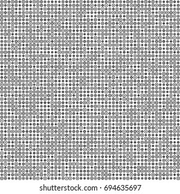 Vector seamless circles pattern illustration. Decorative backdrop for wall or cover of anything.
