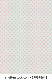 Vector seamless circles pattern, wrapper Vintage