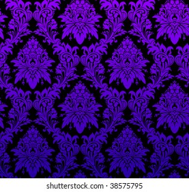  Vector. Seamless Classic Wallpaper