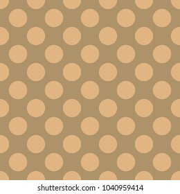 Vector seamless as a color circle, seamless Polka dot background.