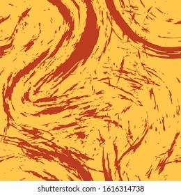 Vector seamless colored abstract background for design covers, textile, package, backgrounds and textures. Imitation of crumpled paper, wet cloth or plaster.