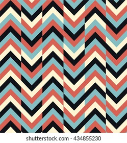 
Vector seamless colorful ethnic pattern with arrows. Seamless pattern in native american style.Tribal arrows on yellow background
