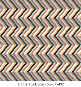 Vector seamless colorful ethnic pattern with arrows. Seamless pattern in native american style.Tribal arrows on yellow background