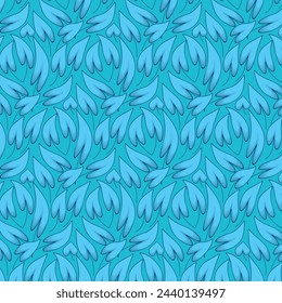 Patrón floral colorido sin fisuras del vector para el fondo, las texturas, la tela, la impresión, los textiles,... Elegante patrón decorativo sin costuras.