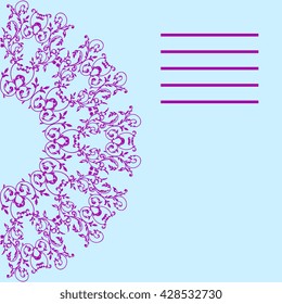vector seamless colorful floral pattern background