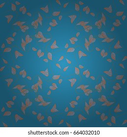Vector seamless colorful floral pattern. Hand drawn floral texture, pink decorative flowers.
