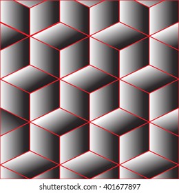 Vector seamless colorful modern geometric square pattern, gray, abstract geometric pattern, fashion multi-color printing, retro texture, fashion design Bitik