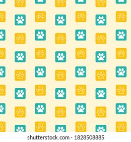 Vector seamless colorful pattern design, modern and stylish. Vector illustration.	
