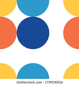 Vector seamless colorful pattern. Vector illustration. Creative seamless patterns and prints set. For fashion wear, T-shirts, posters, cards, scrapbooking.
