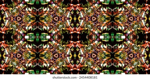 Vector seamless colorful texture 3d pattern for wide use