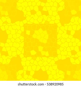 Vector seamless colourful ornamental backdrop made of mosaic. New texture for design work