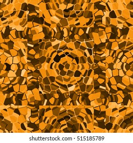 Vector seamless colourful ornamental background made of mosaic.