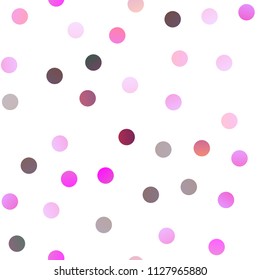 Vector seamless cover with spots. Blurred bubbles on abstract background with colorful gradient. Beautiful design for your business natural advert.