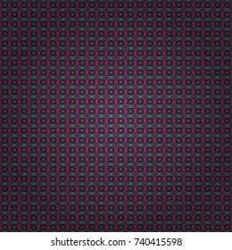 Vector seamless creative pattern with hand draw geometric composition in modern abstract style in red, blue and black colors. Background for printing brochure, poster, textile design, fabric, card.